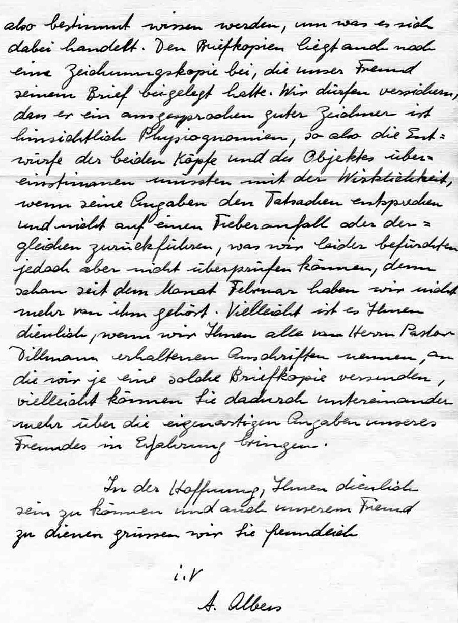 Original Letter – Page 2 of 2
